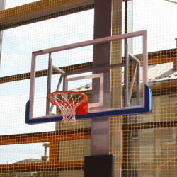 Stationary basketball structure