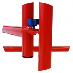 Foldable volleyball umpire stand