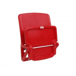 SPD-38P stadium seat – tilting under gravity, mounted to the riser