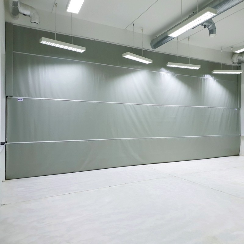 Double-layer dividing curtain, made of PVC Double-layer dividing curtain, made of PVC