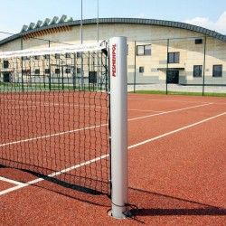 Professional aluminum tennis posts, profile 120x100 mm