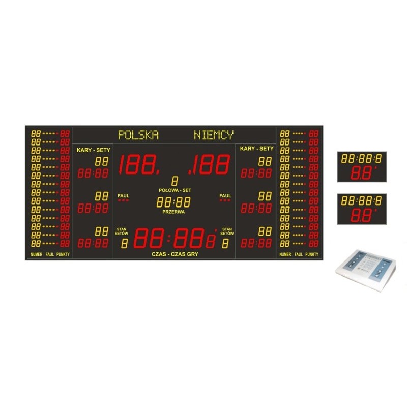 Professional sports scoreboard ETW 500-500-2 PRO