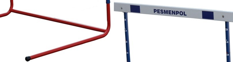Athletic training hurdles with height adjustment