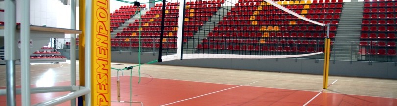 Volleyball - posts, wall rails, stands and accessories